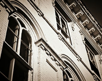 Kingston, ON - Digital image of details of Brock Street architecture (instant download)