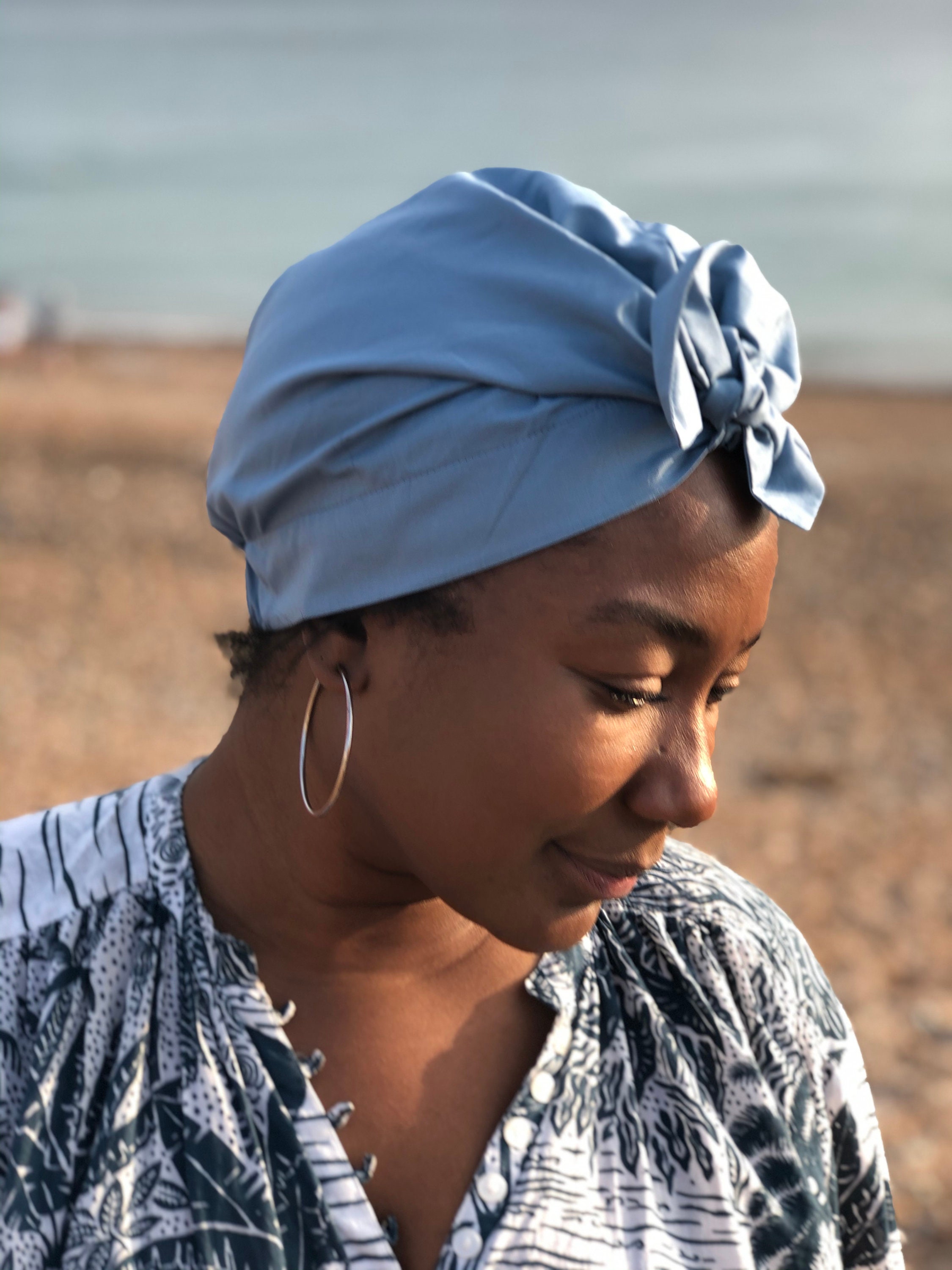 Silk head wrap for sleeping 100 Silk or Cotton lined Etsy
