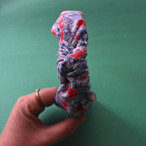 Ladies Tot Knot Alice band in Liberty of London Blue Matilda Tulip floral print