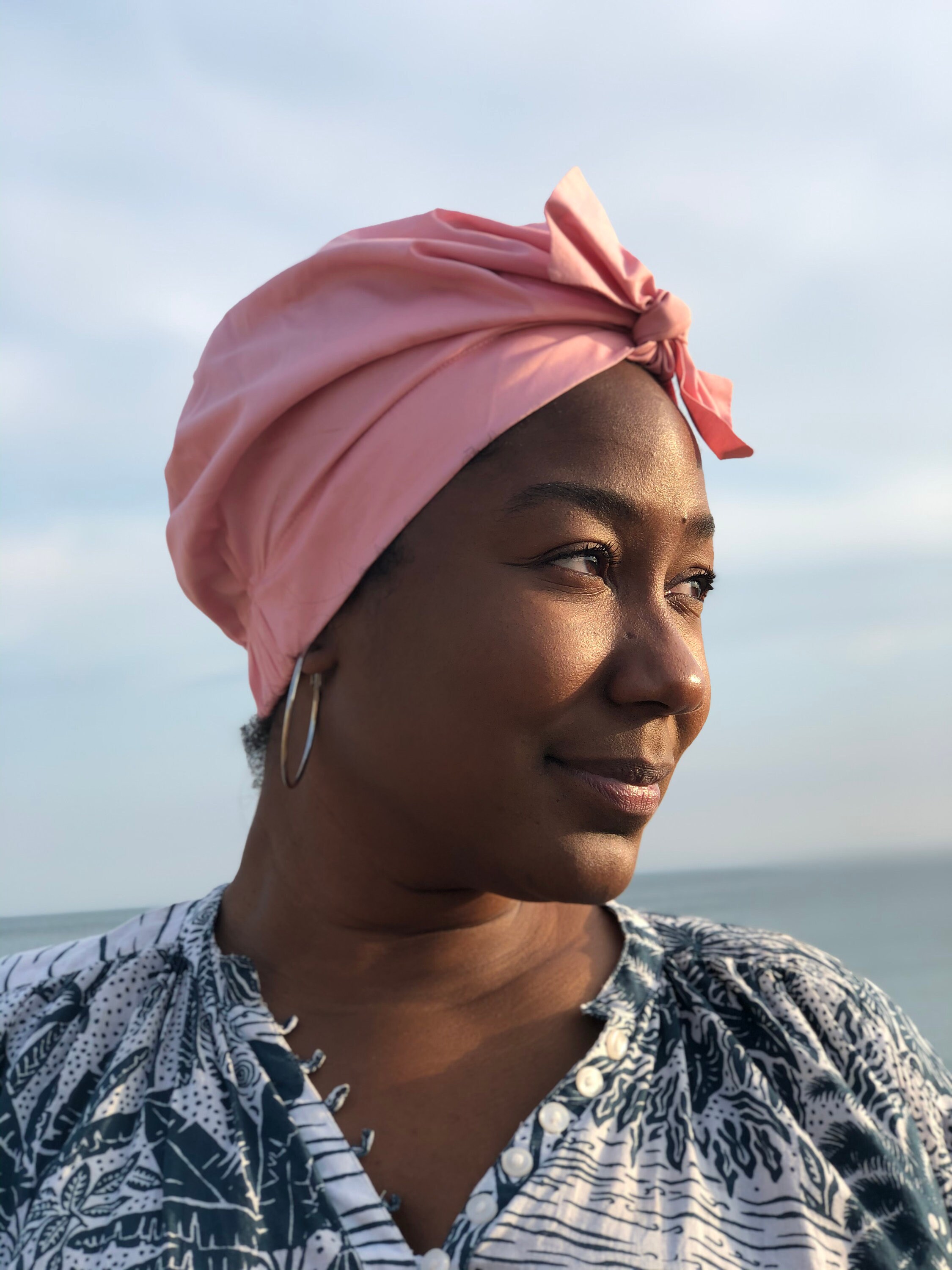 Silk head wrap for sleeping 100 Silk or Cotton lined