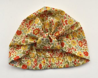 Liberty of London Swim Turban – Handmade Cotton Swimming Cap