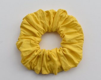 Scrunchie in Liberty of London in yellow , Women&#39;s & Girls&#39; Hair Accessory - Gifts for Her - Birthday Gift