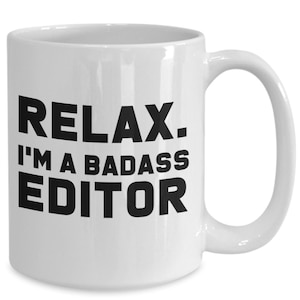 Funny Editor Gift, Gift For Editor, Customize With Editor's Name To Personalize