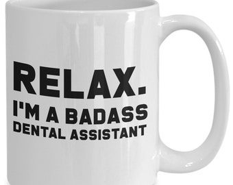 Funny Dental Assistant Gift, Gift For Dental Assistant, Customize With Dental Assistant's Name To Personalize