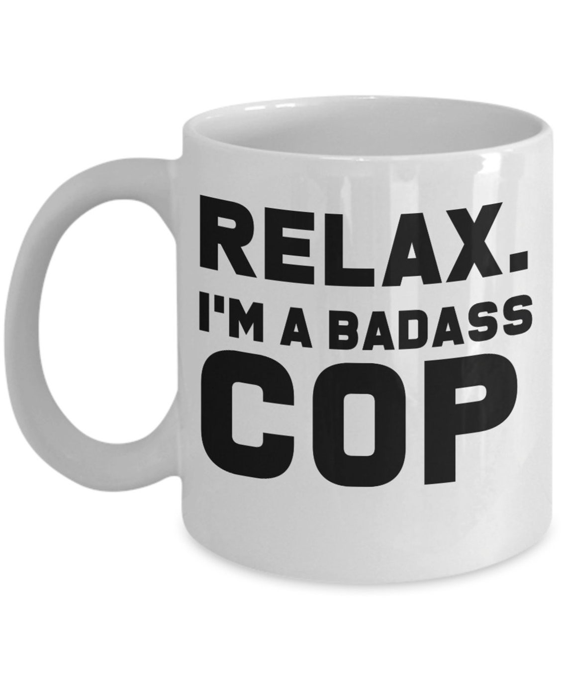Funny gift for Badass cop gift for cop gift cop funny cop Etsy