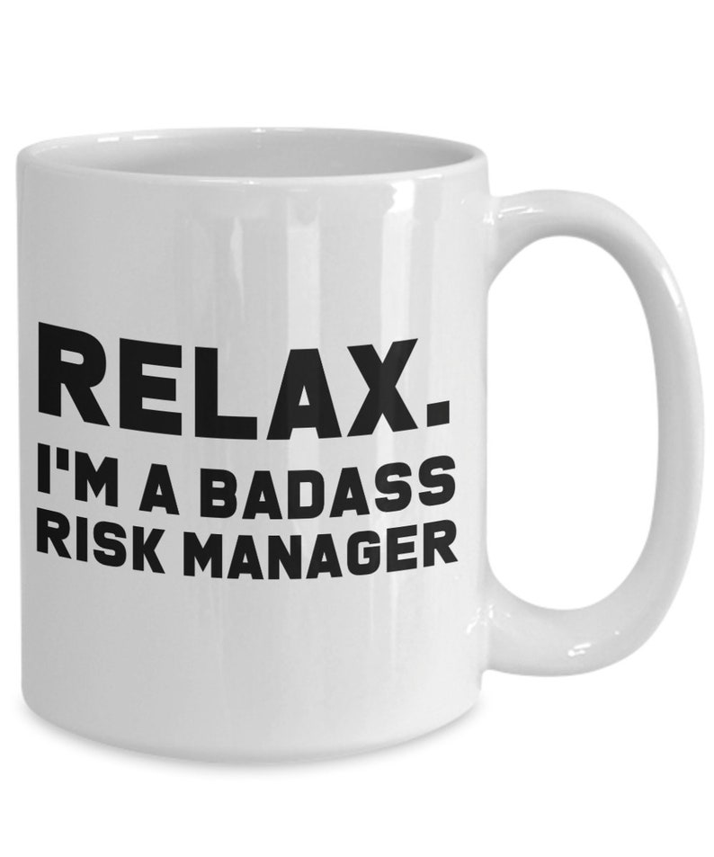 Funny gift for Badass risk manager gift for risk manager Etsy