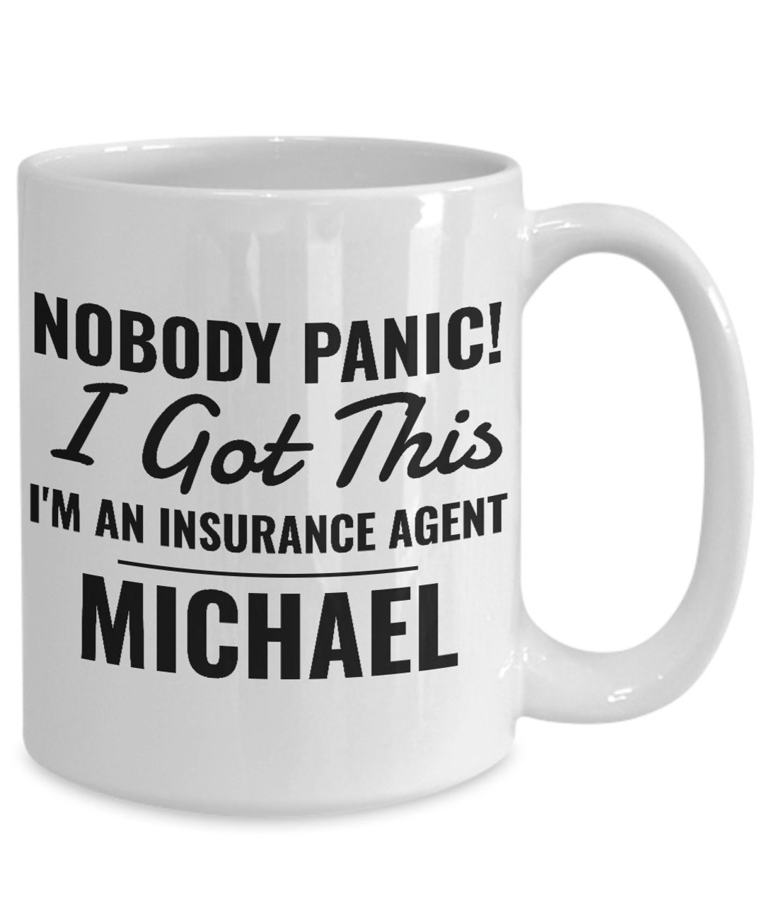 Funny Insurance Agent Gift Personalized Gift for Insurance Etsy