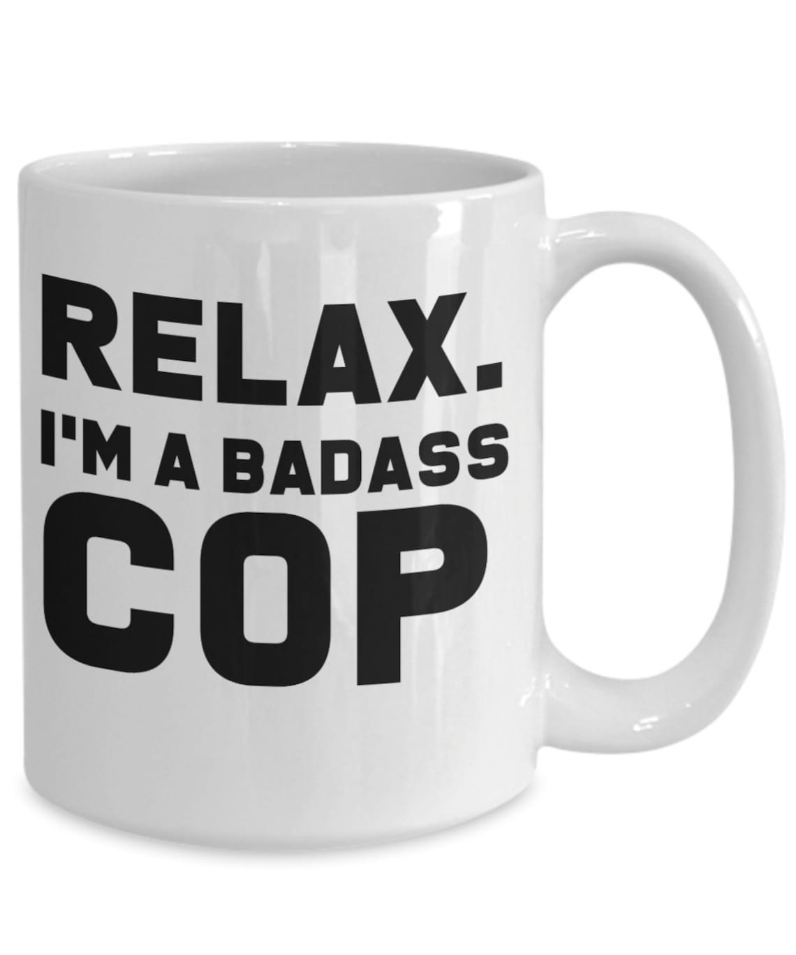Funny gift for Badass cop gift for cop gift cop funny cop Etsy