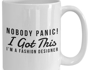 Funny fashion designer gift, gift for fashion designer, humor mug fashion designer, fashion designer mug humor, meme humor fashion designer