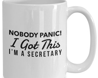 Funny secretary gift, gift for secretary, humor mug secretary, secretary mug humor, meme humor secretary