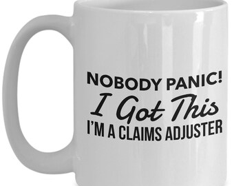 Funny Claims Adjuster Gift Gift For Claims Adjuster Humor Etsy