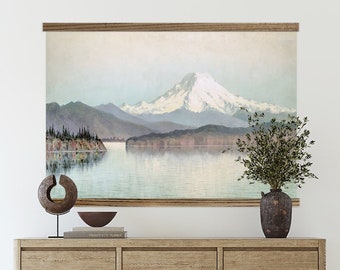 Large Wall Art of Mount Rainier View from Kirkland - Home Decor