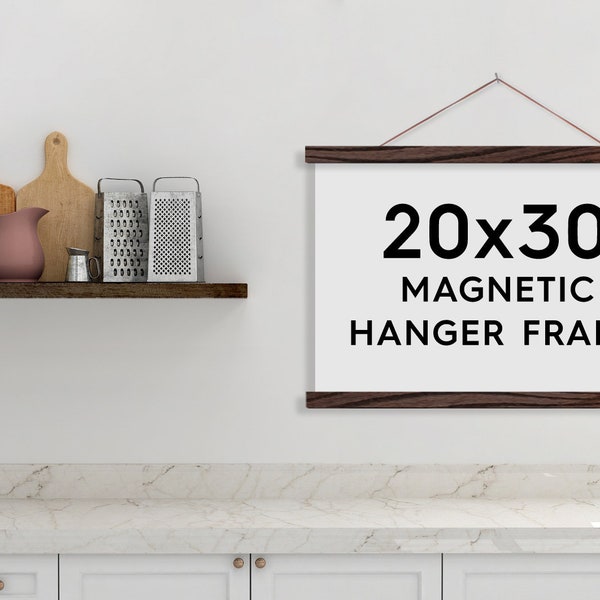 20x30" Landscape Magnetic Poster Hanger Frame