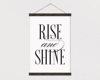 Rise And Shine - Art Print with Frame