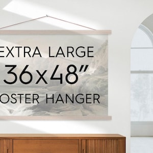 36x48&quot; Extra Large Poster Hanger Frame - Up to 49&quot; Wide!