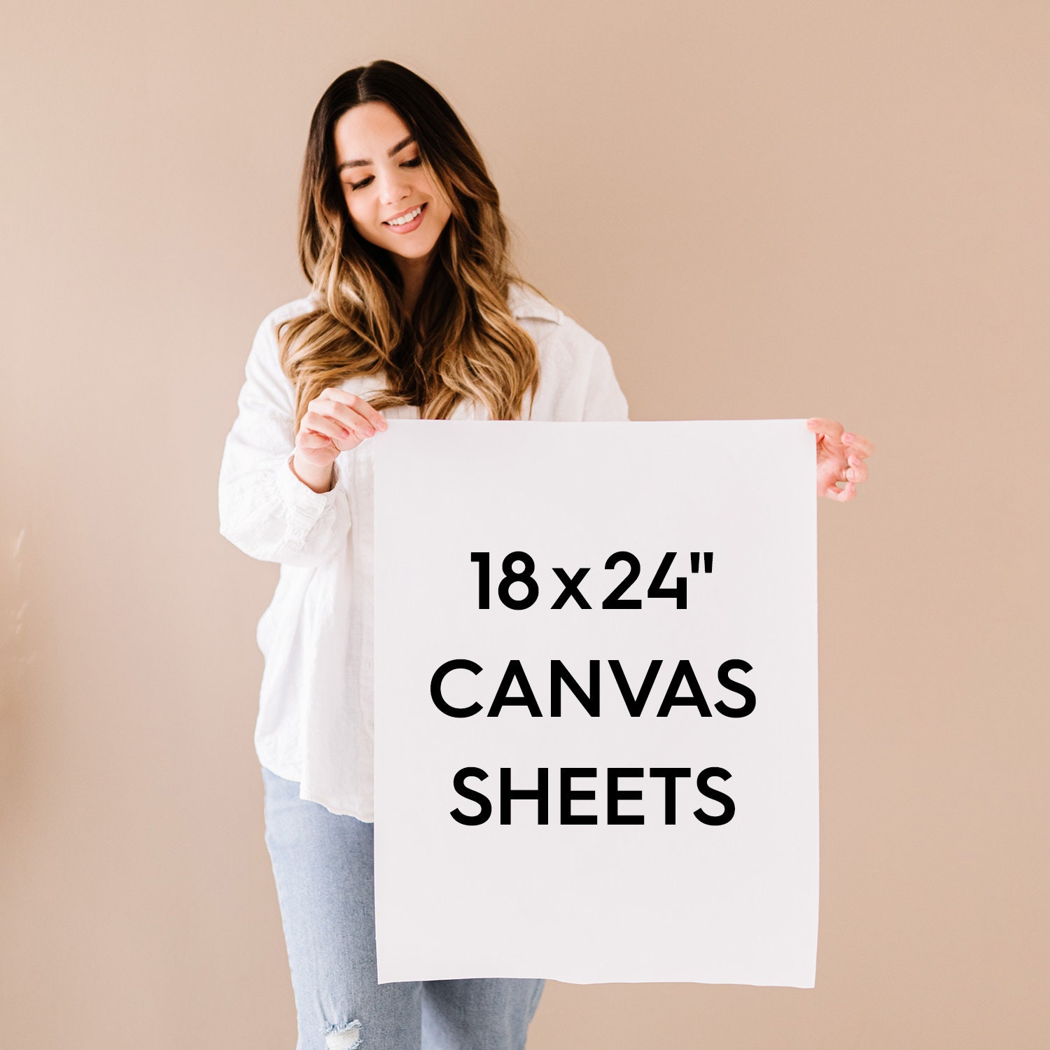 20x30 Unstretched Canvas for Painting - 100% Cotton Art Sheets