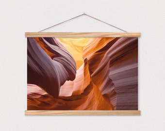 Red Rock Canyon - Antelope Canyon, Arizona - Framed Print ART