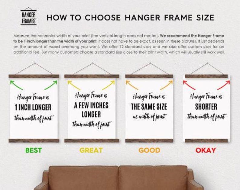 20x30" Landscape Magnetic Poster Hanger Frame image 6