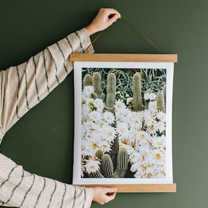 Picture Hanger Frame - Magnetic Wood 12 Sizes!