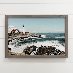 Cape Elizabeth Maine - Lake House Wall Decor - Nature Art