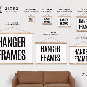 20x30" Landscape Magnetic Poster Hanger Frame image 4