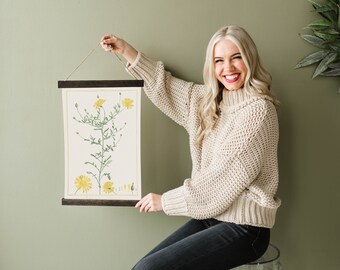 Hanger Frame for Vintage Prints - Magnets won't damage your print!