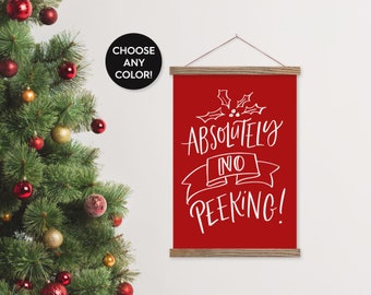 Absolutely No Peeking! Christmas Tree Sign