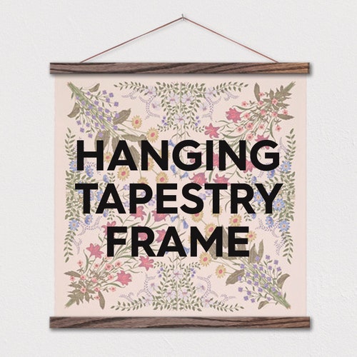 Quilt Hanger Frames Wood Hanging Frame for Quilts Tapestry Etsy