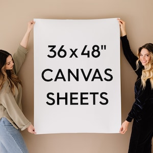 90x48 cm extra große Leinwand für Malerei - Erschwingliche 100% Baumwollrolle