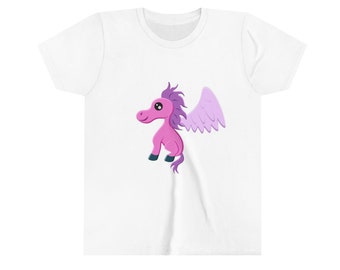 Pegasus Youth Short Sleeve T-Shirt, Shirt for Kids