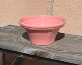 Fiesta Hostess Serving Bowl - Retired Color Rose P86 - Homer Laughlin Fiestaware