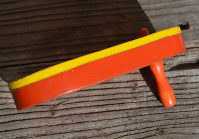 Vintage Toy Noise Maker Spanish Flamenco Dancer US Metal Toy Etsy