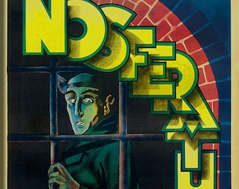 Nosferatu Poster Tin Magnet