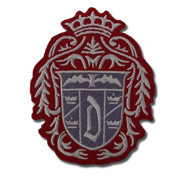 Dracula Crest Patch Brodé