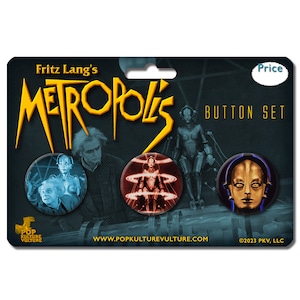 Metropolis Pinback Button Set