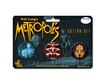 Metropolis Pinback Button Set
