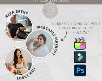 Edición de video profesional / Servicio de edición de video / YouTube, cursos en línea, TikToks, Reels y ¡más!