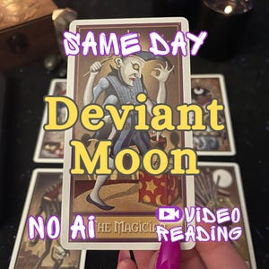The Deviant Moon Tarot Deck Reading General Question (PDF or Video) Same Day