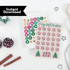 DIY Adventskalender, Adventskalender für Kinder, Adventskalender für Erwachsene, Adventskalender Printable