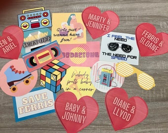 80's Theme Photo Props - Digital Download