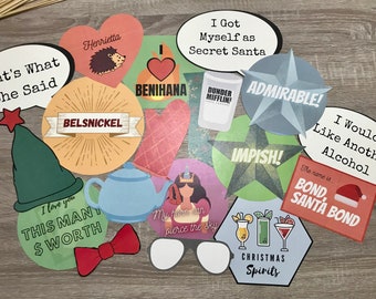 The Office - Christmas Theme Photo Props - Digital Download