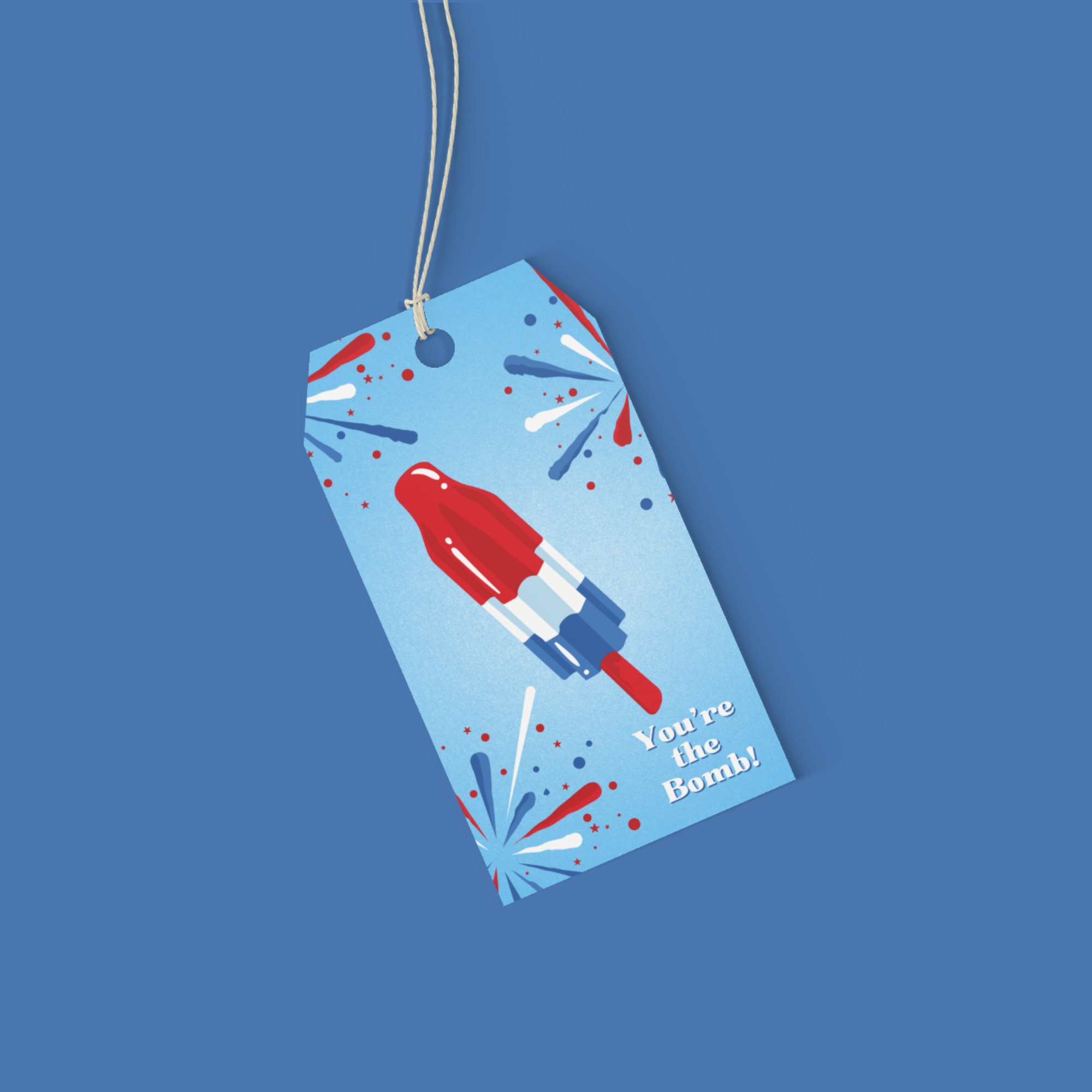 Fourth of July Gift Tags, 4th of July Gift Tags, Printable Gift Tags ...