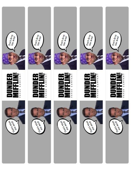 Free Printable The Office Masks Free Printable The Office Masks