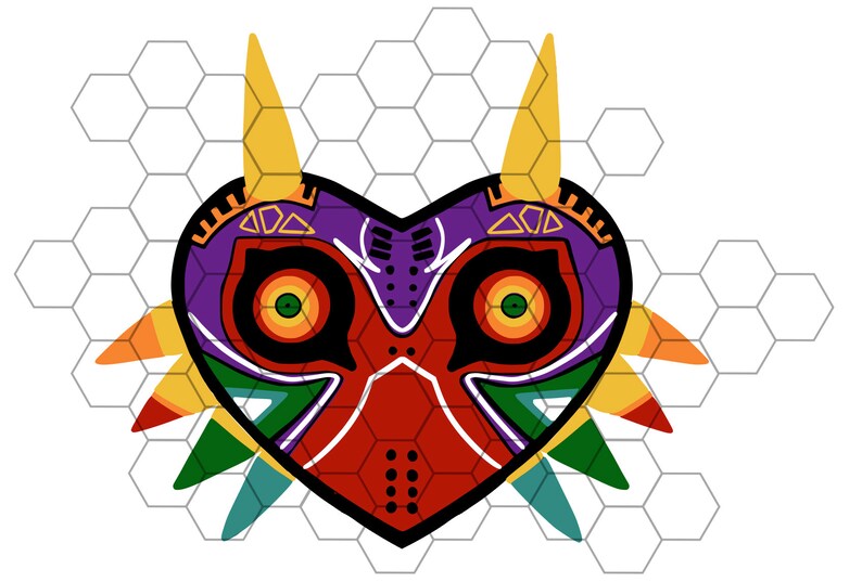 Download Legend Of Zelda Majora S Mask Inspired Svg For Cricut Silhouette Cutting Machines Clip Art Art Collectibles Lifepharmafze Com