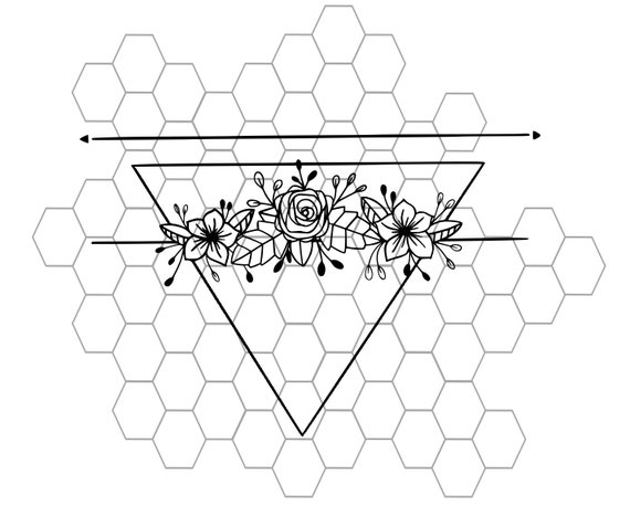 Download Geometric Floral Svg For Cricut Silhouette Cutting Machines Etsy