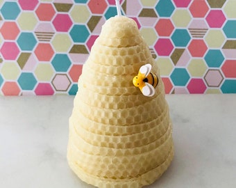 Beeswax Beehive Aromatherapy Candle