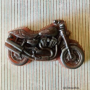 Motorcycle Hemp Soap In “Caramel Tobacco”/ Gifts for Men / Holiday Gift / Birthday