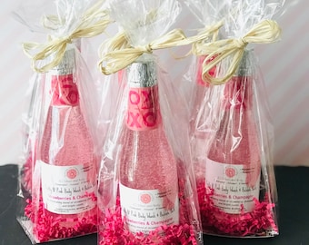 Pretty N’ Pink Body Wash and Bubble Bath Party Favors Set of 18, 20, 24, 25, 30, 40, 50, 60, 70/Bridal Shower/Weddings/Baby/Valentine’s Day