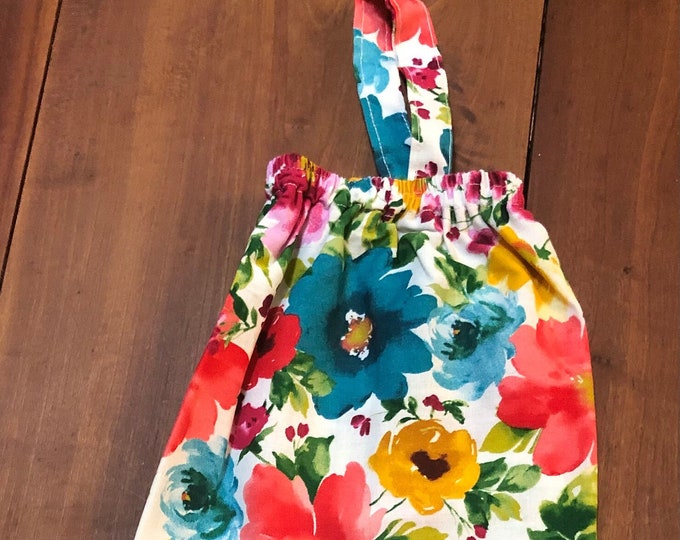 Plastic Bag Holder Pioneer Woman Breezy Blossom Fabric Kitchen Storage