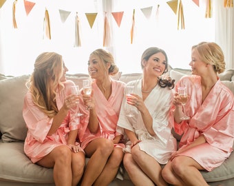 satin bridal party robes wedding robes for women silk bridesmaid robes for bridesmaid gift bridal robe for bride robe set of 6 4 5 6 7 8 9